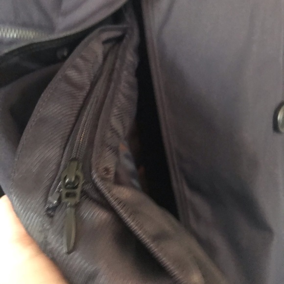 Andrew Marc Blue Trench Coat S - Picture 6 of 8